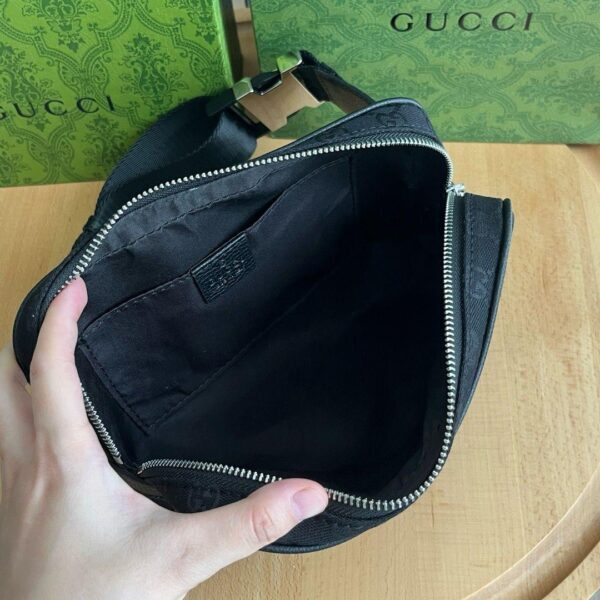 Gucci GG Supreme Black Crossbody Bag
