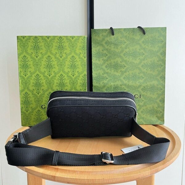Gucci GG Supreme Black Crossbody Bag