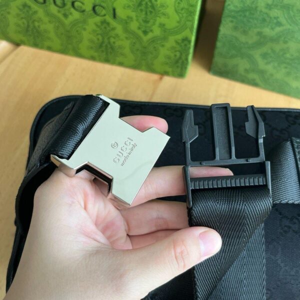 Gucci GG Supreme Black Crossbody Bag