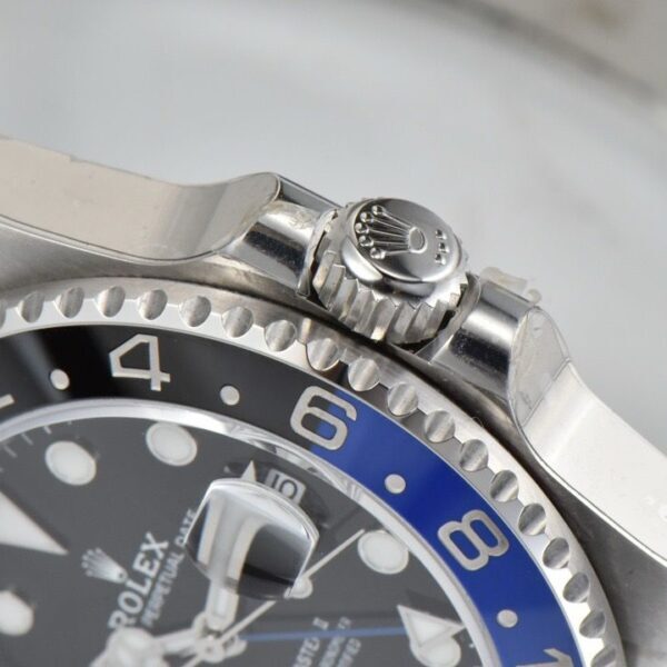 GMT-Master II 40 Silver / Black / Blue