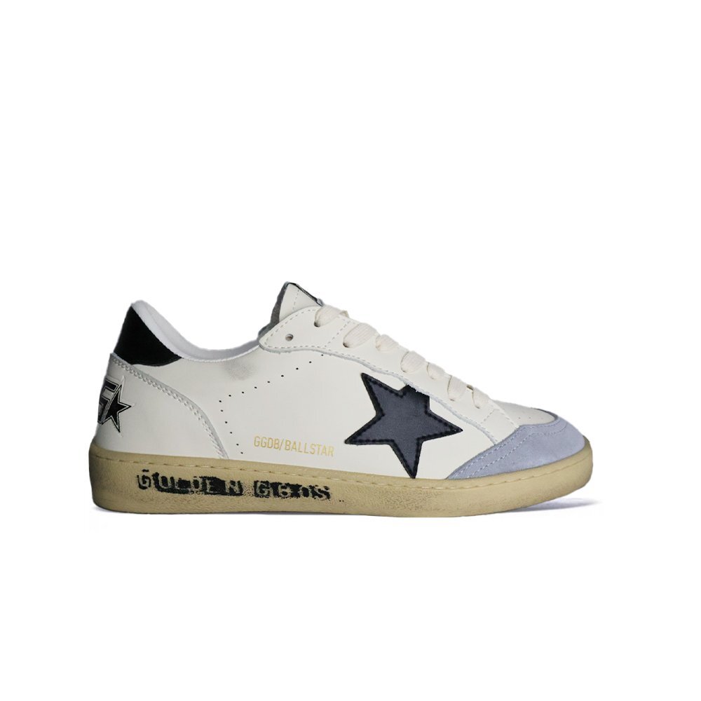 Golden Goose White/ Black Star/ Grey