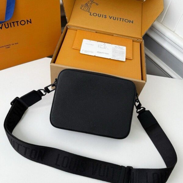 Louis Vuitton Noir Leather Pilot Wearable Wallet