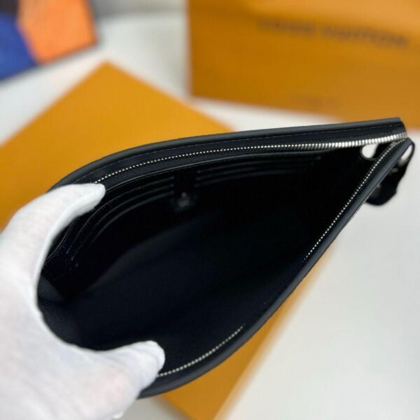 Louis Vuitton black cartoon logo bag