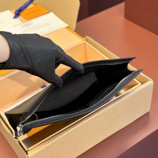 Louis Vuitton black cartoon logo bag