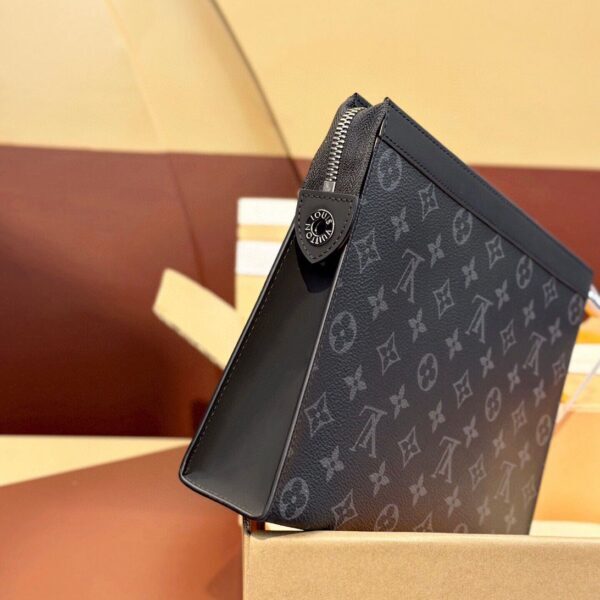 Louis Vuitton black cartoon logo bag