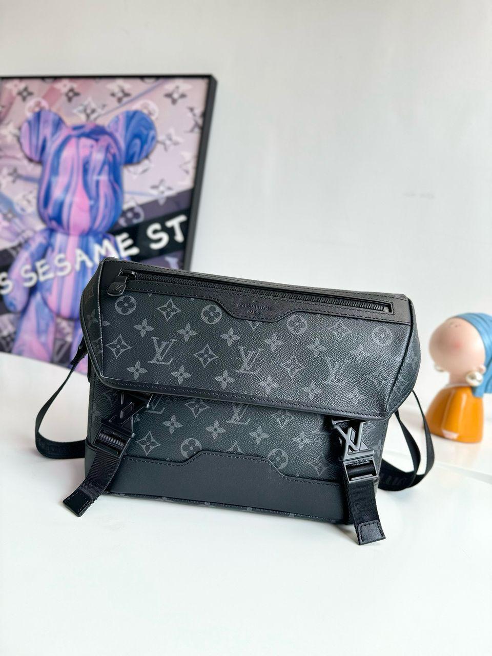 Louis Vuitton Monogram Eclipse Small Messenger Bag