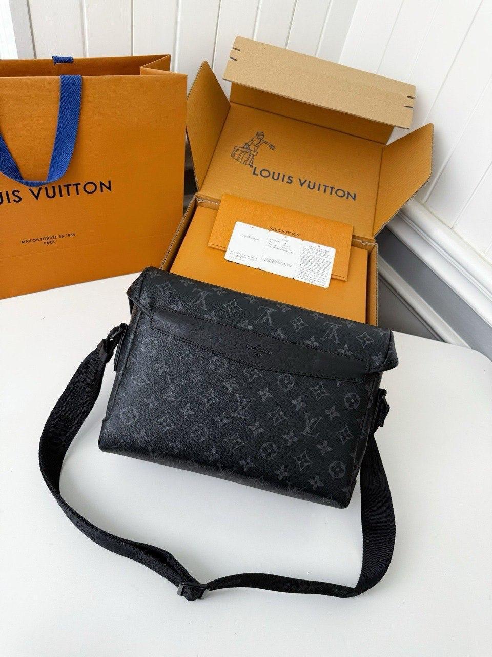 Louis Vuitton Monogram Eclipse Small Messenger Bag