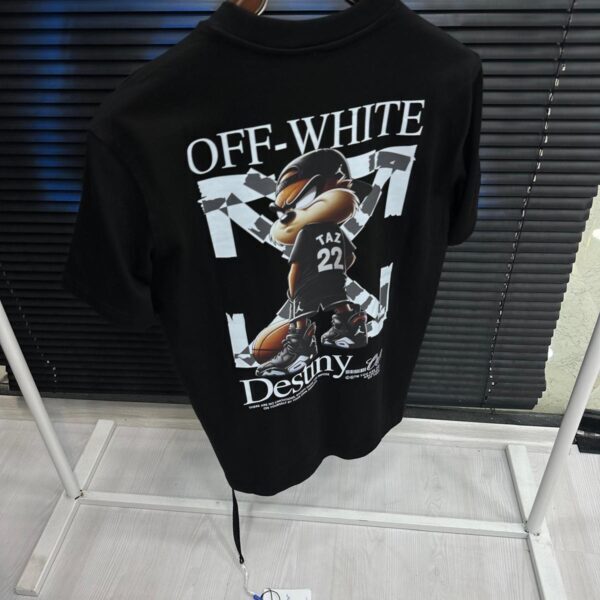 Majica Off-White kratki rukav crna Destiny