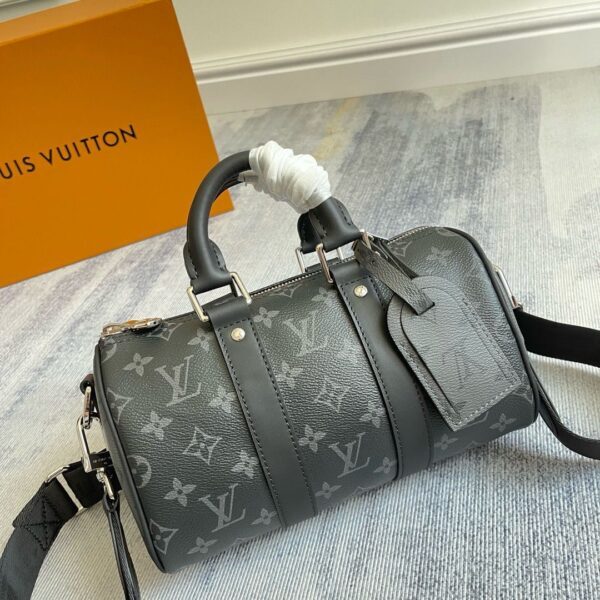 Louis Vuitton Monogram Eclipse Handbag Black