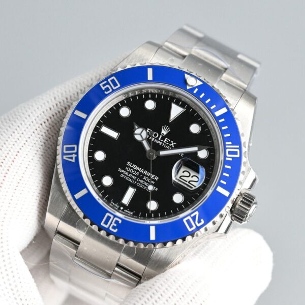 Submariner 41 Silver / Blue