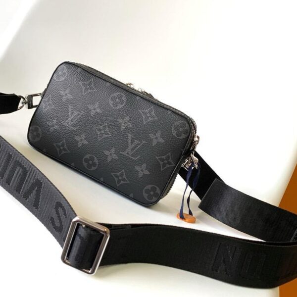 Louis Vuitton Monogram Eclipse Alpha Wearable Wallet