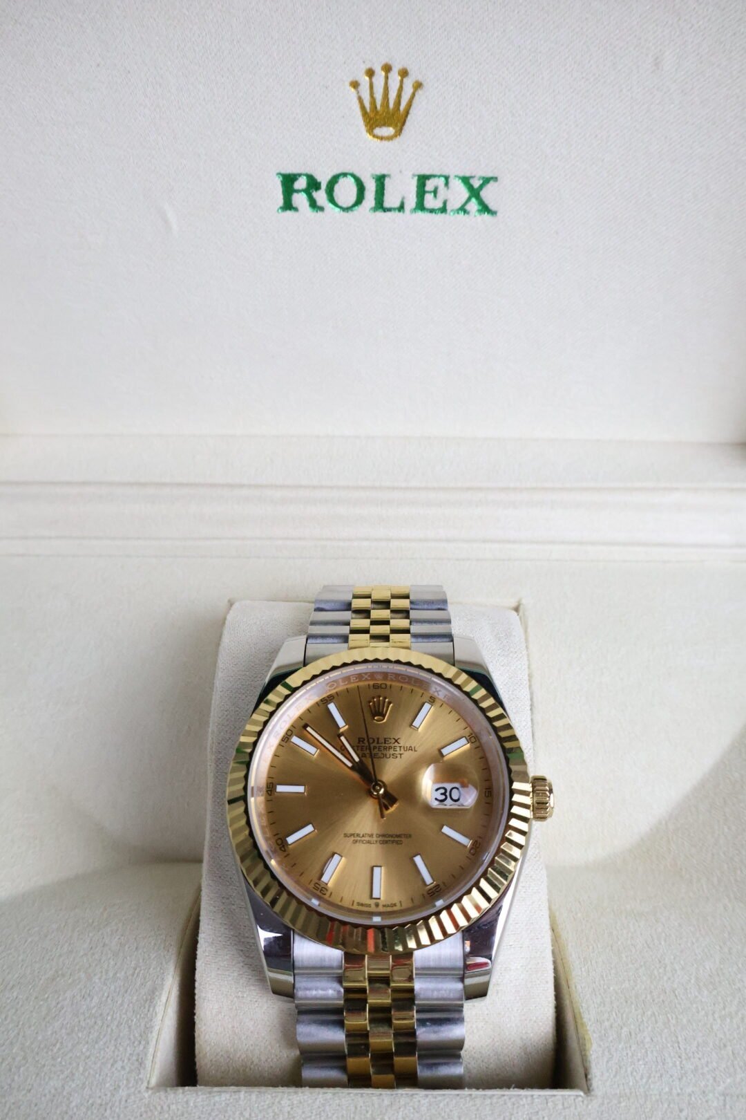 Rolex Datejust Champagn 41 - Slika 2