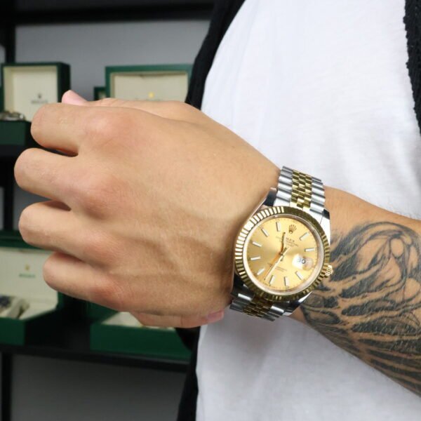 Rolex Datejust Champagn 41