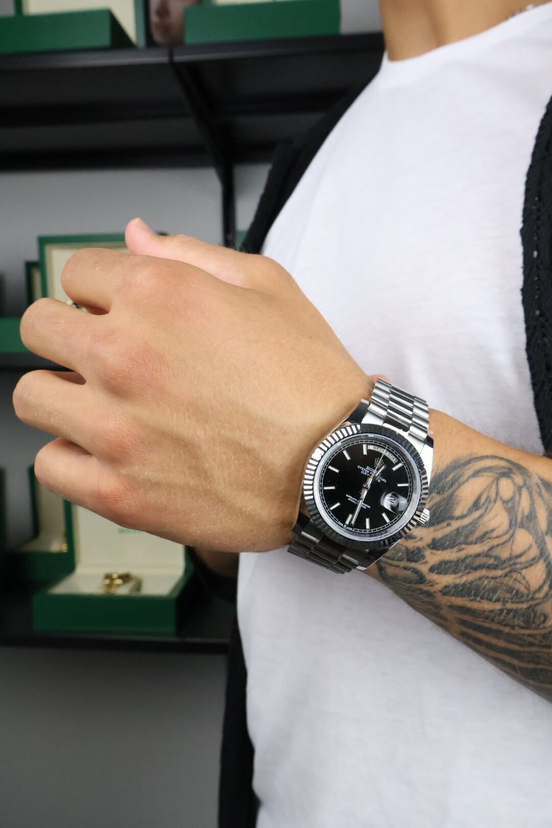 Rolex Day-Date Black 40 - Slika 5