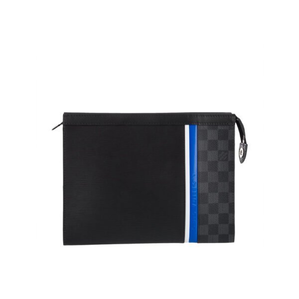 LOUIS VUITTON Pochette Voyage MM Graphite Damier