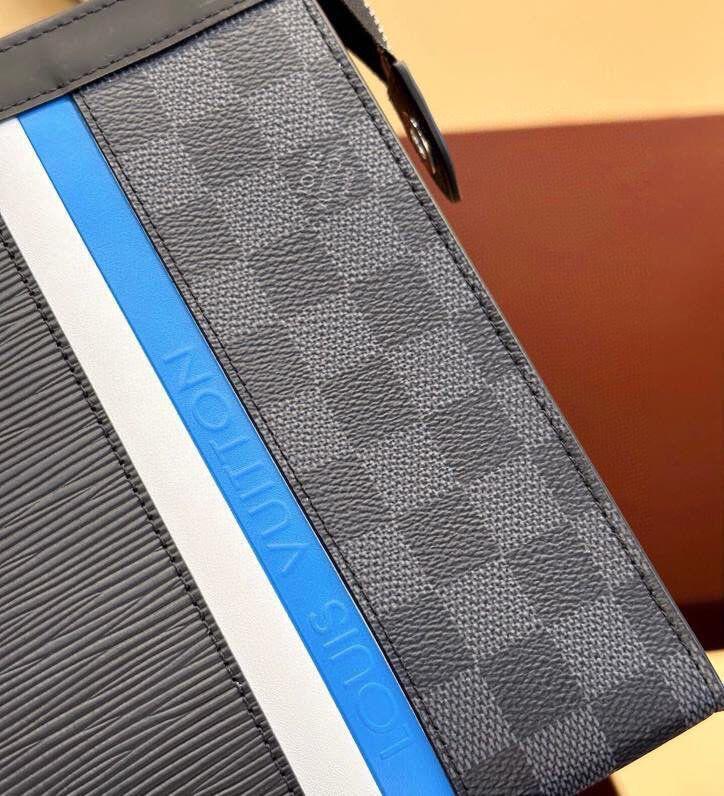 LOUIS VUITTON Pochette Voyage MM Graphite Damier - Slika 7