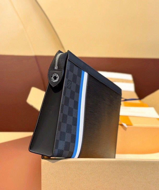 LOUIS VUITTON Pochette Voyage MM Graphite Damier - Slika 6