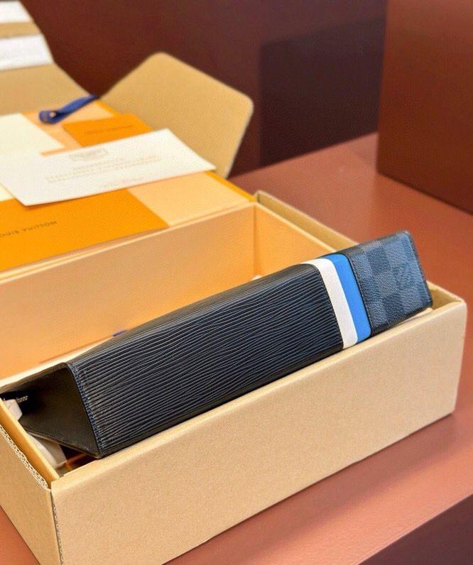 LOUIS VUITTON Pochette Voyage MM Graphite Damier - Slika 8