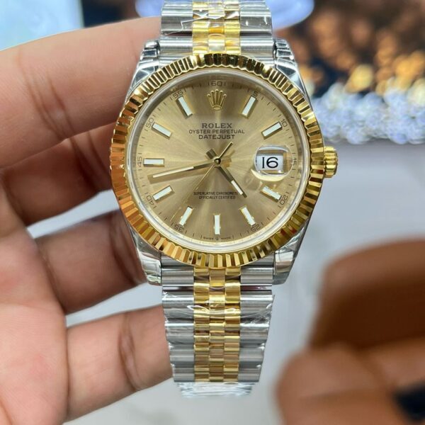 Rolex Datejust Champagn 41