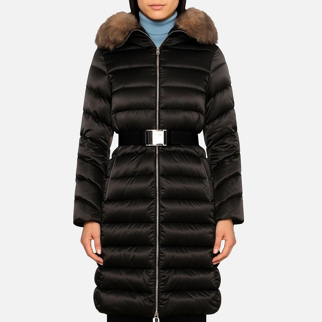Moncler Black Fulmarus Down Jacket - Slika 8