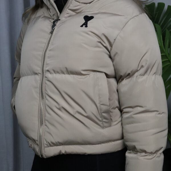 Ami Down Jakna Beige