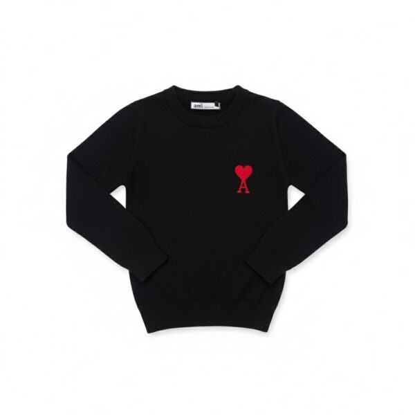 Ami majica dugih rukava "Black" Kids