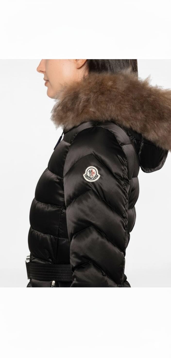 Moncler Black Fulmarus Down Jacket - Slika 9
