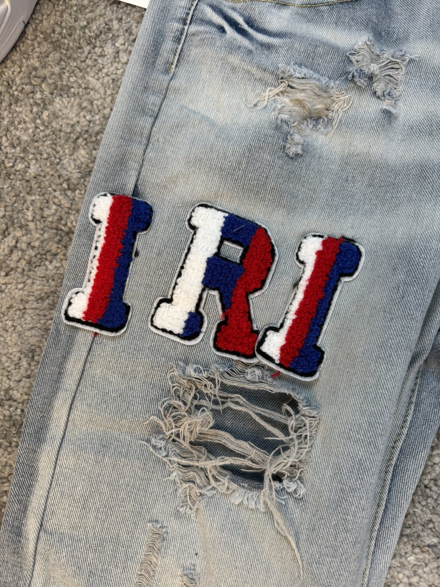 Amiri Denim Traperice - Slika 4