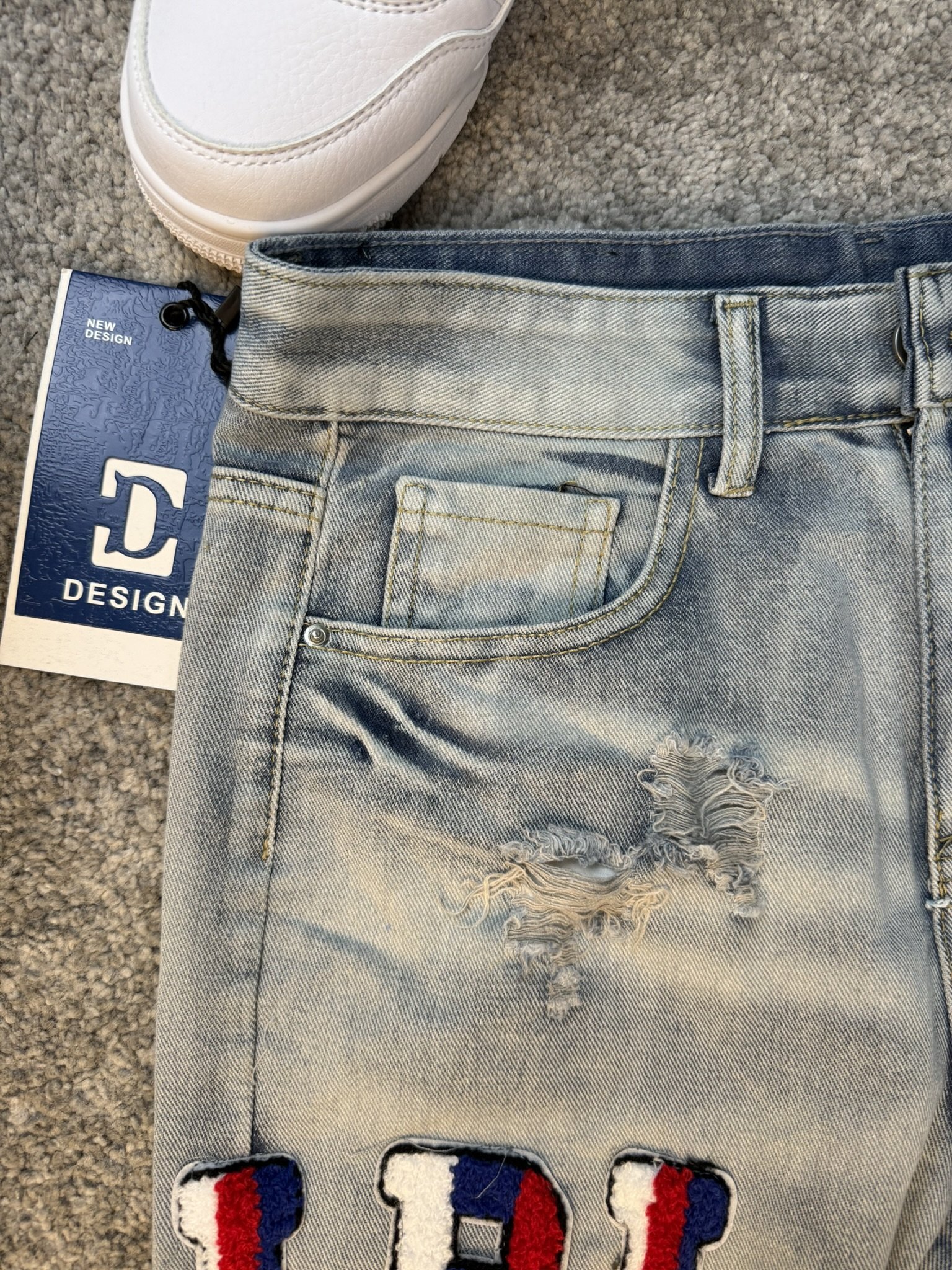 Amiri Denim Traperice - Slika 5