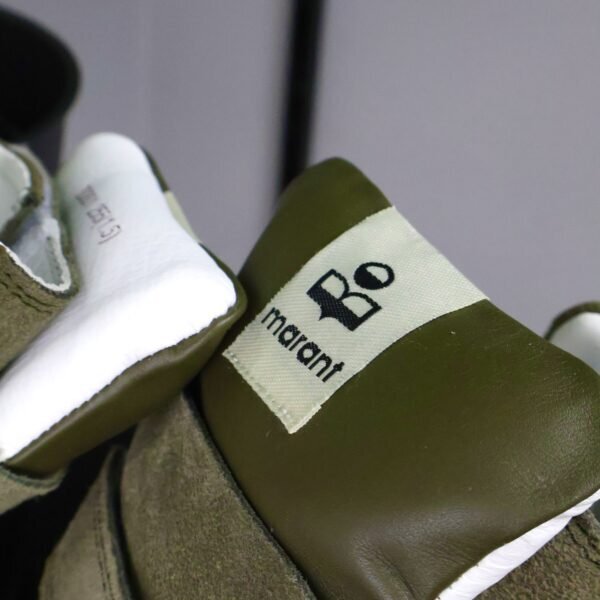 Isabel Marant Womens Bekett Sneaker green