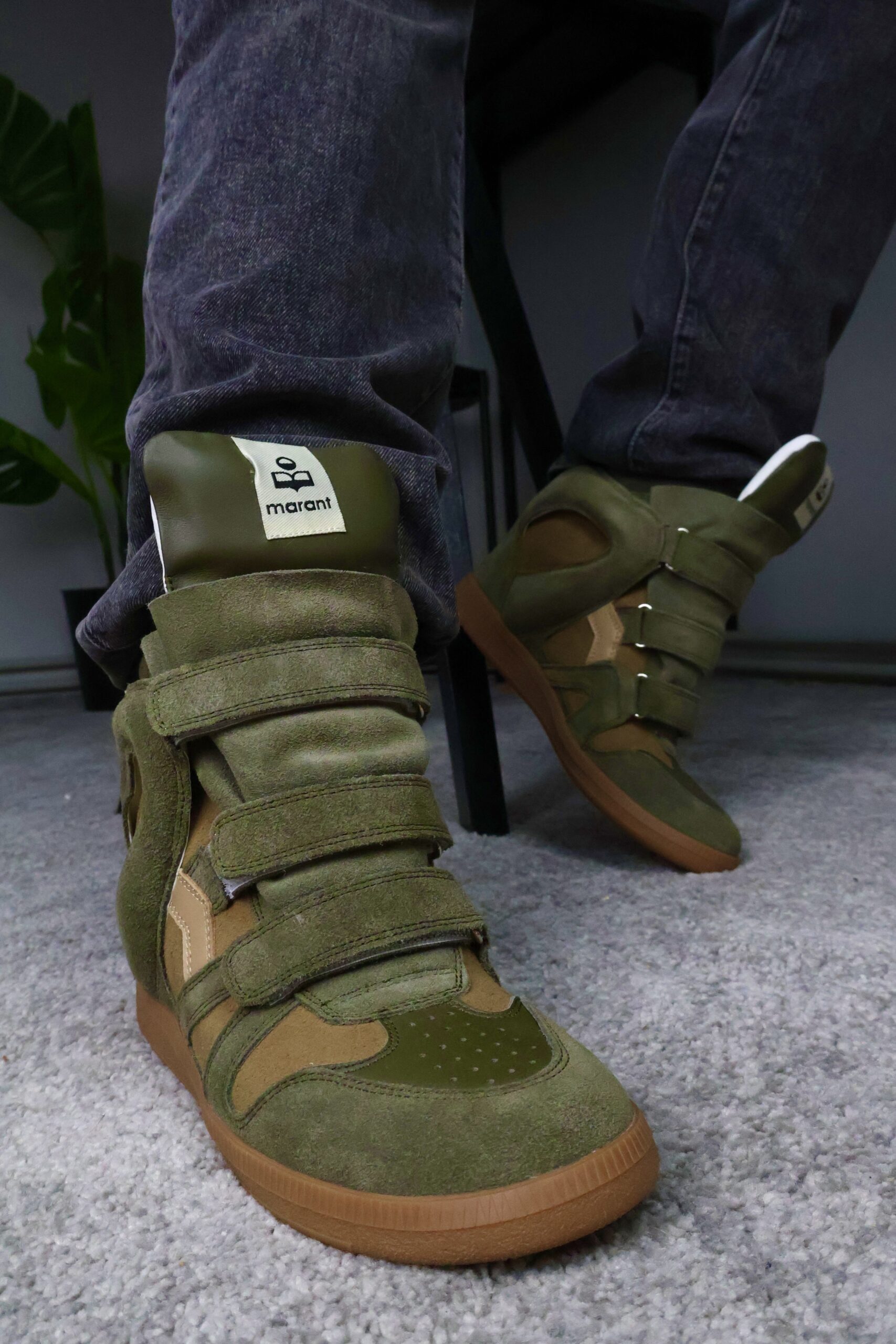 Isabel Marant Womens Bekett Sneaker green - Slika 5