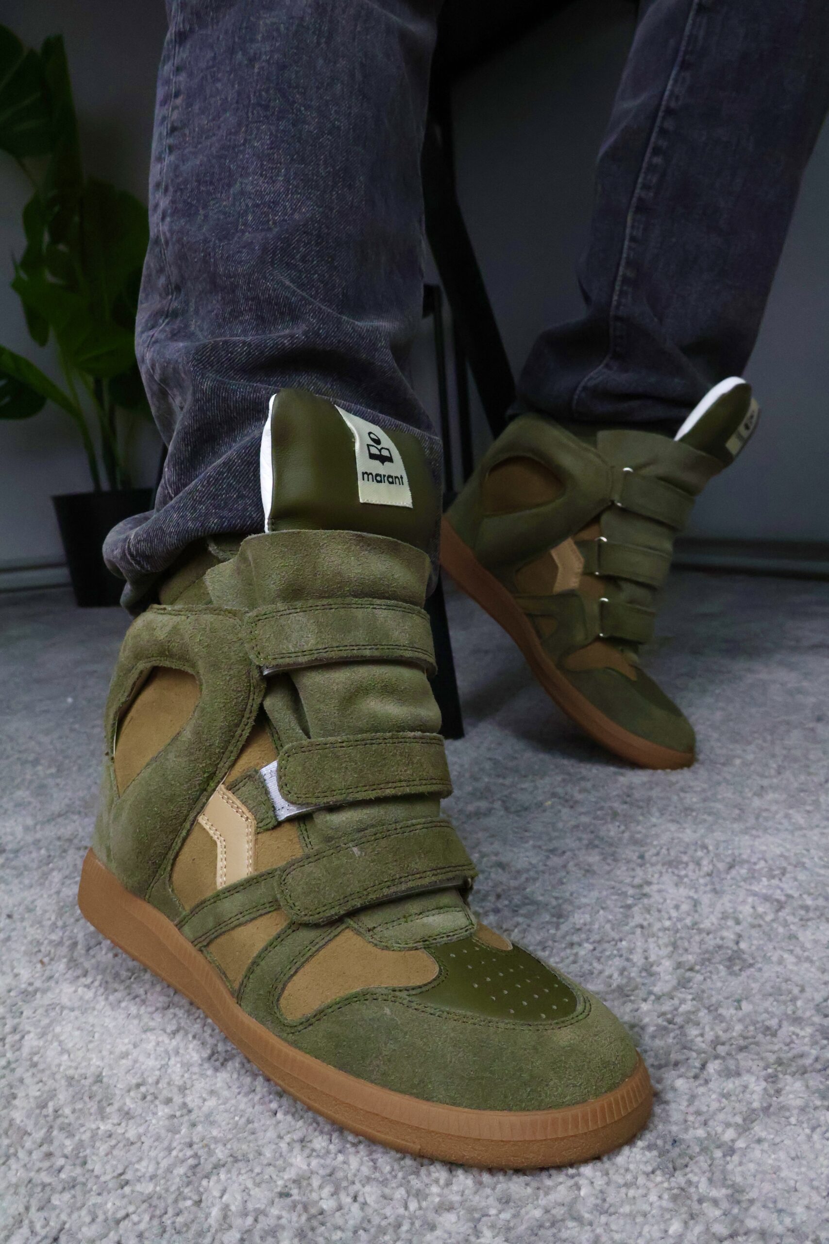 Isabel Marant Womens Bekett Sneaker green - Slika 6