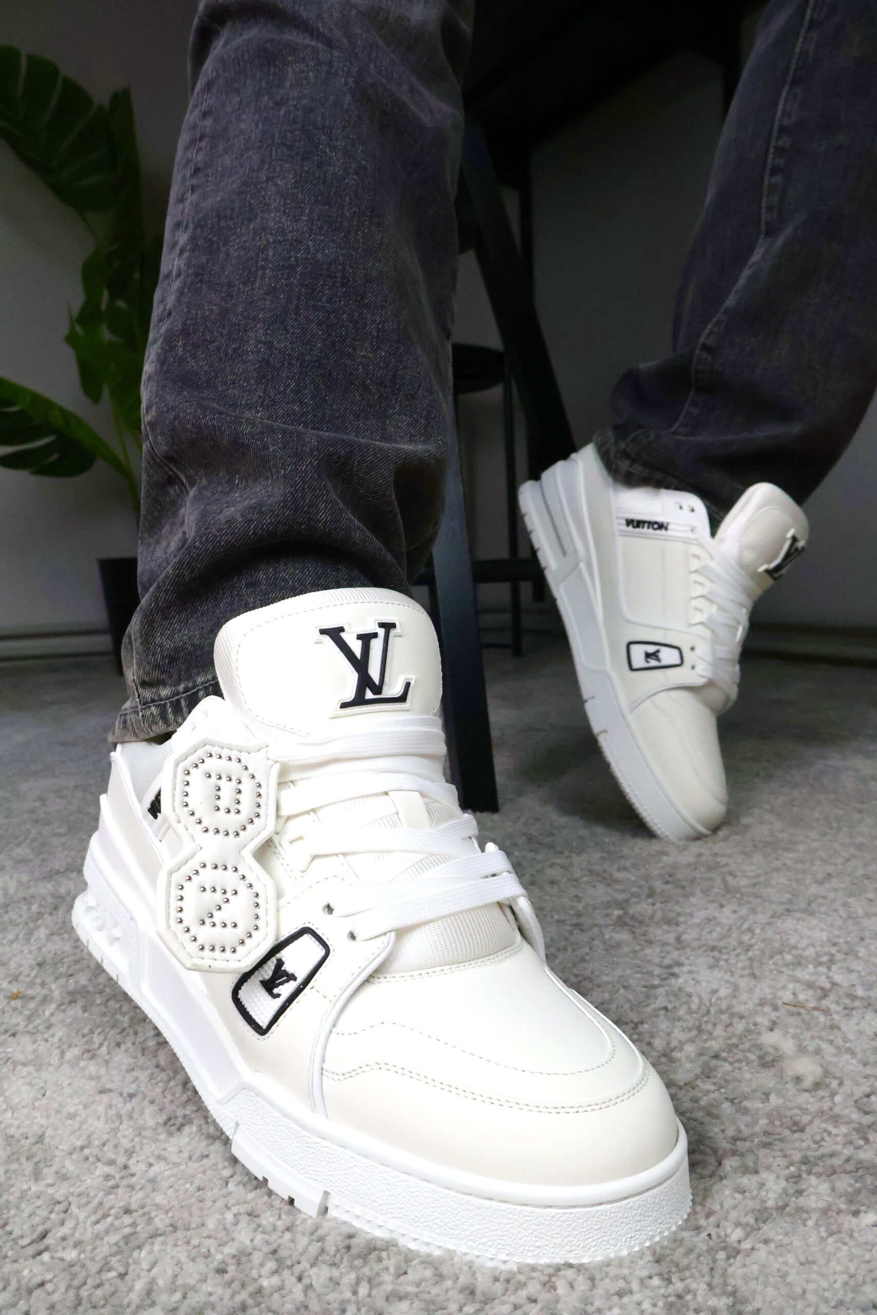 Louis Vuitton Trainers Luxury White - Slika 4