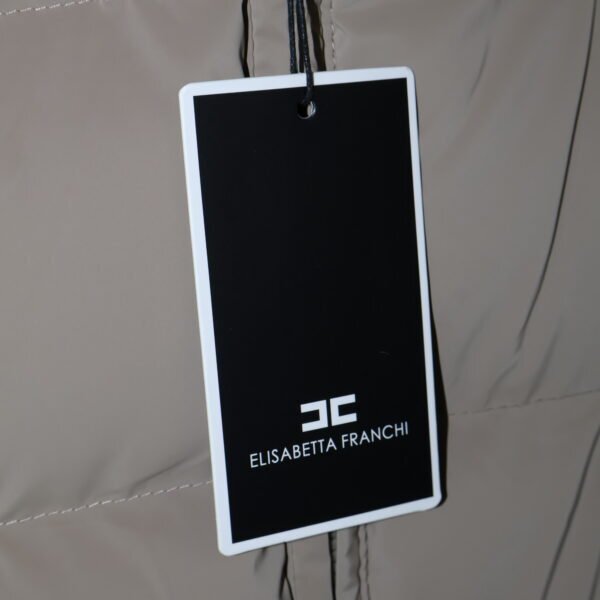 Elisabetta Franchi Beige Down Jakna