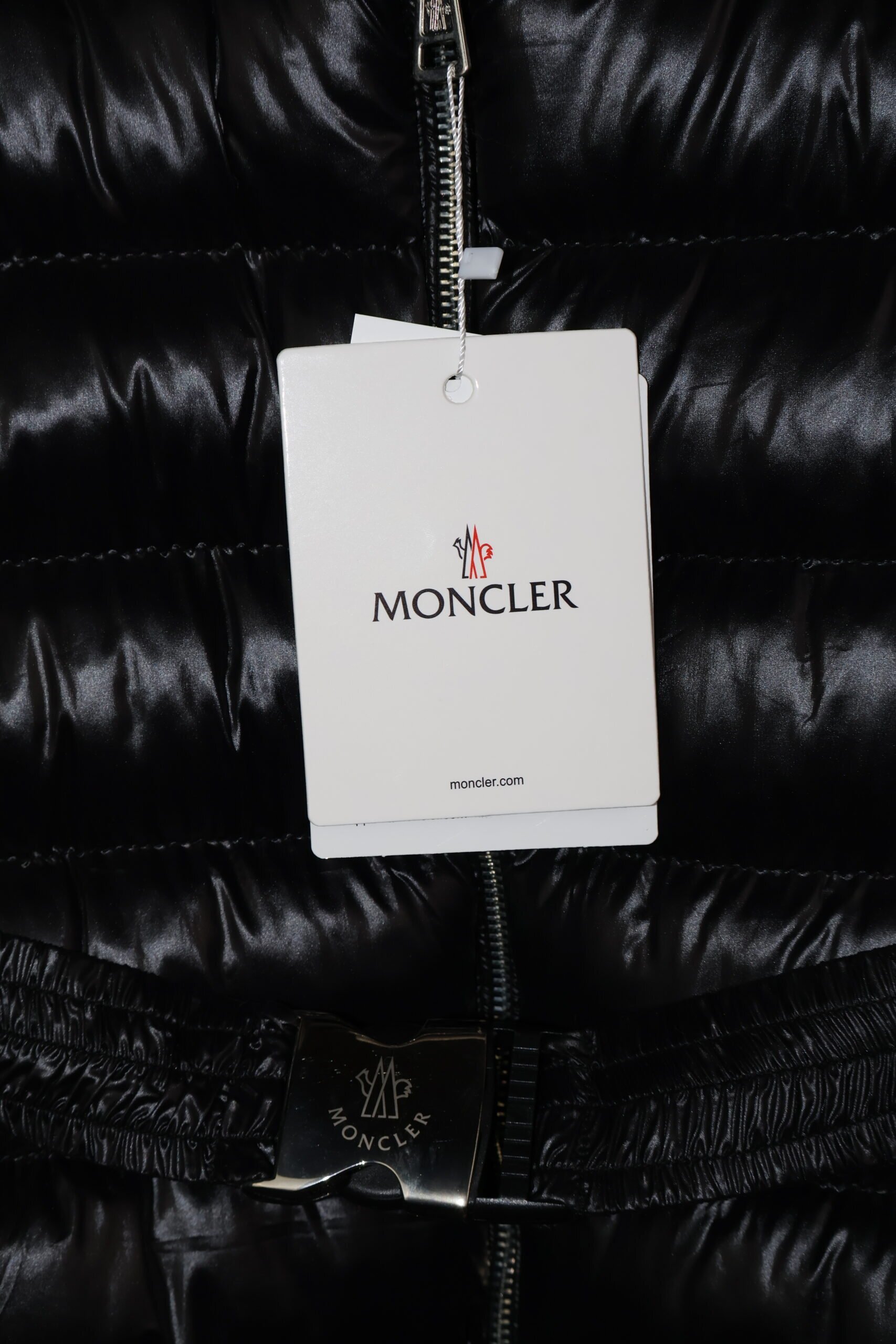 Moncler Black Fulmarus Down Jacket - Slika 4