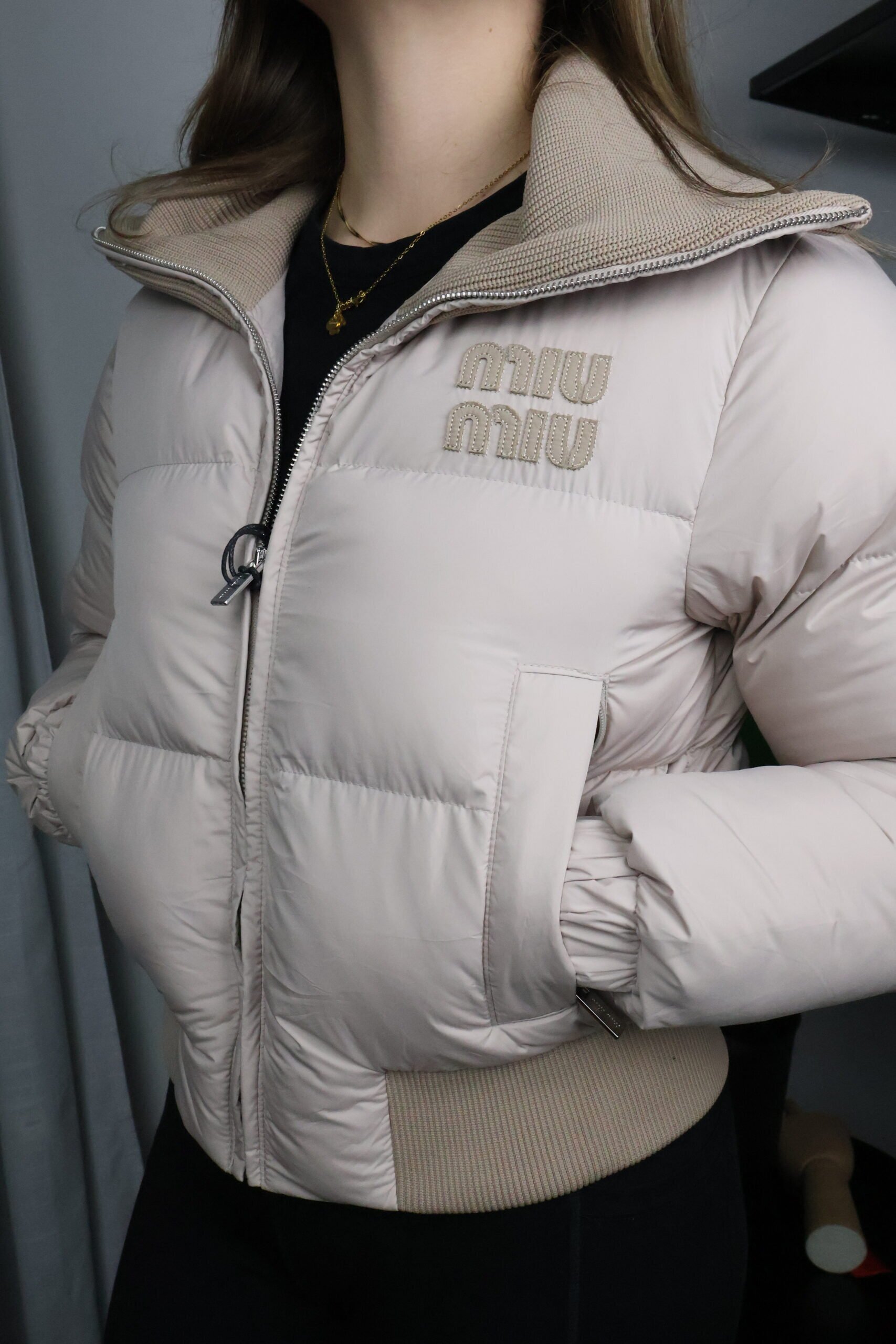 Miu Miu Beige Down Jakna - Slika 2