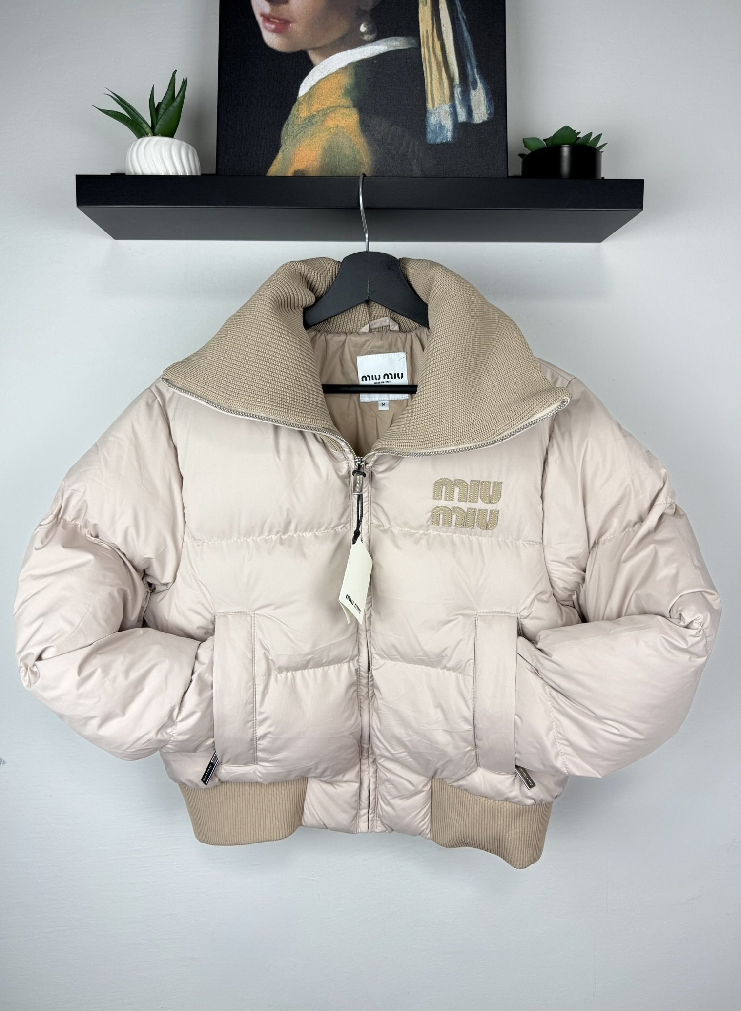 Miu Miu Beige Down Jakna