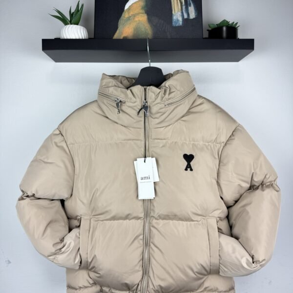 Ami Down Jakna Beige