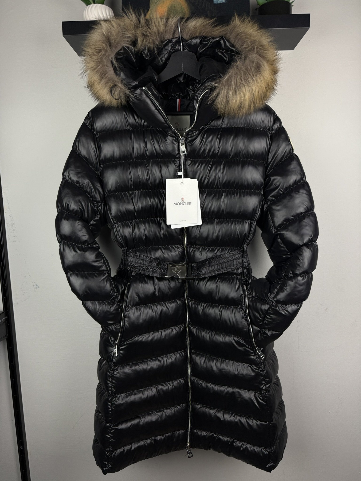 Moncler Black Fulmarus Down Jacket