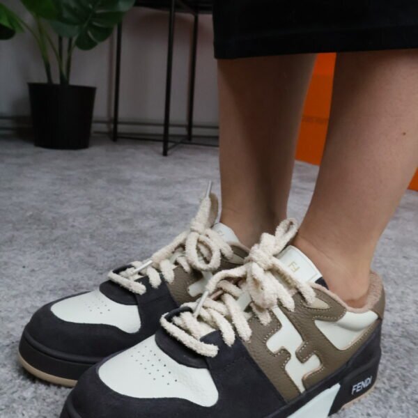 Fendi "Brown White"