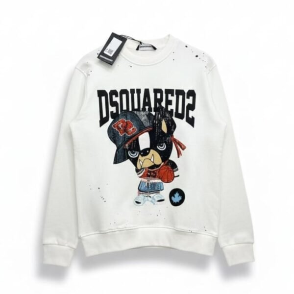Dsquared2 Majica dugih rukava "White"