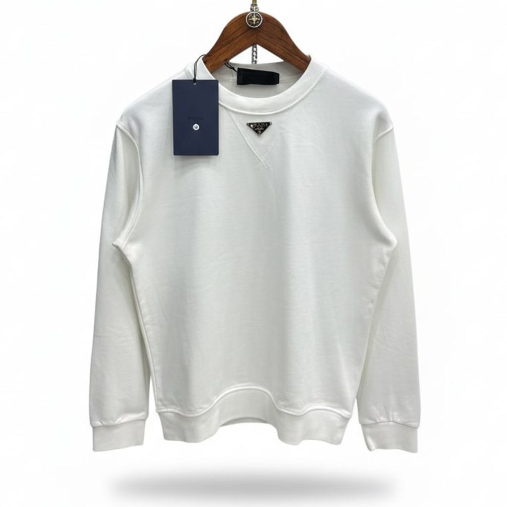 Prada dugi rukav majica "White"