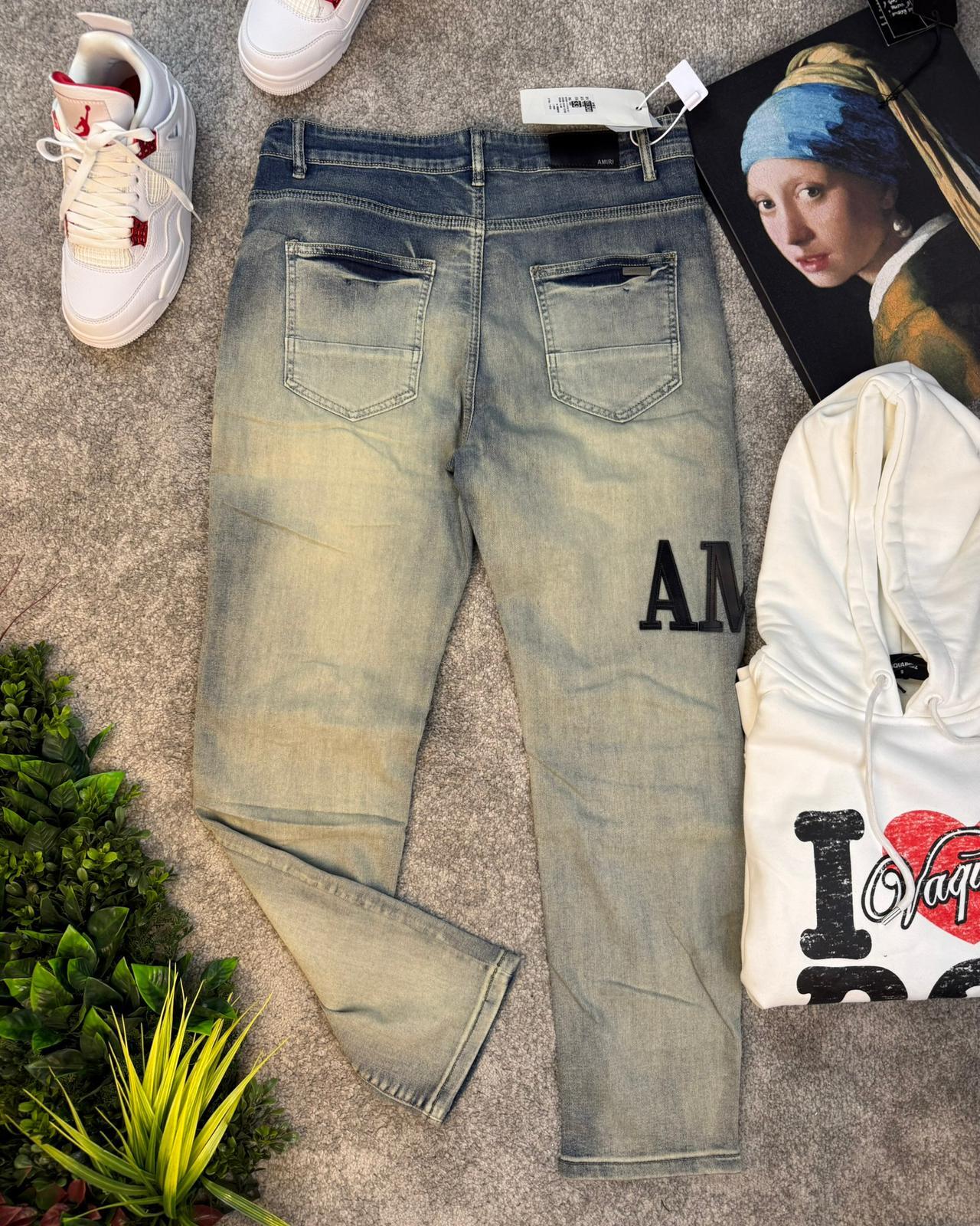Amiri Denim Traperice - Slika 3