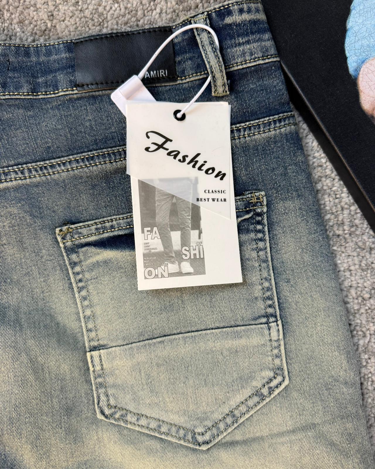 Amiri Denim Traperice - Slika 5