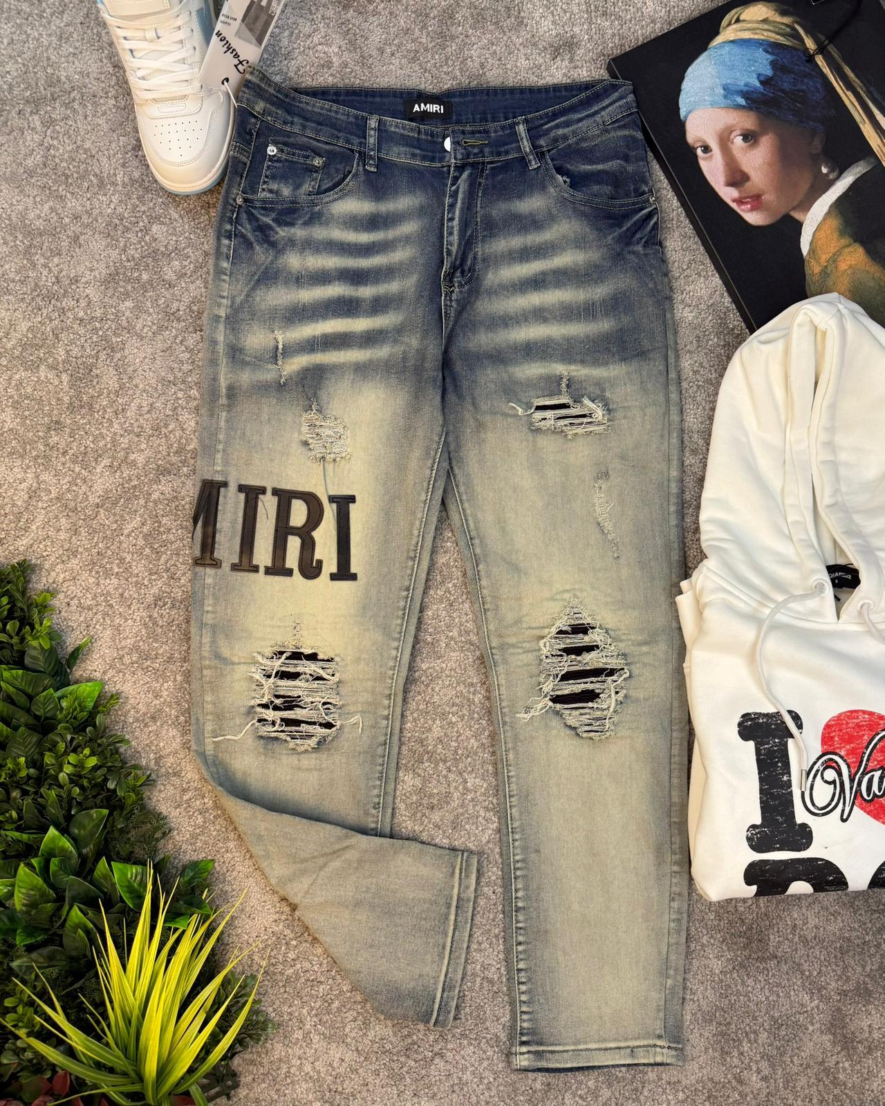 Amiri Denim Traperice - Slika 2