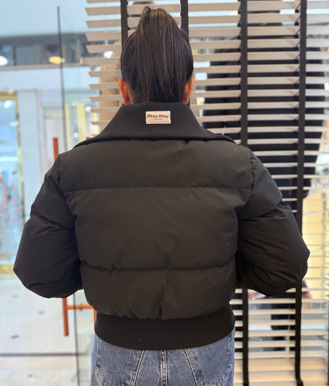 Miu Miu Black Down Jakna - Slika 3