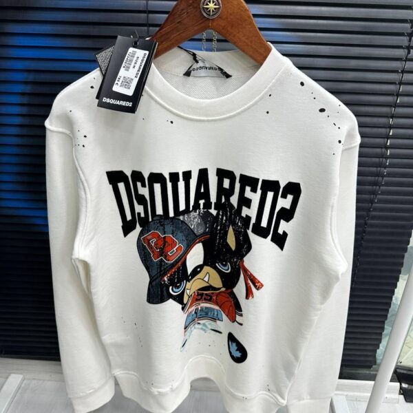 Dsquared2 Majica dugih rukava "White"