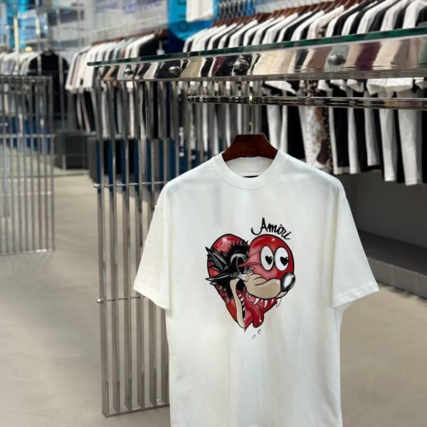 Amiri majica kratki rukav "White"