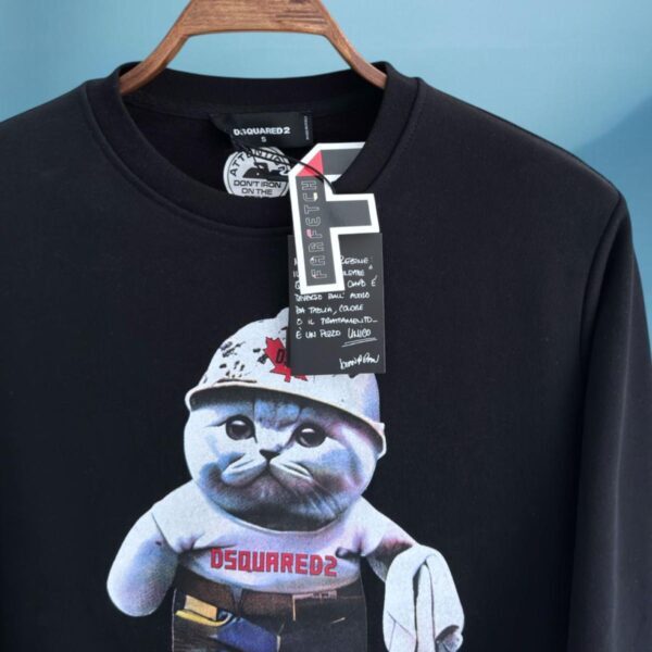 Dsquared2 majica dugi rukav "Black"