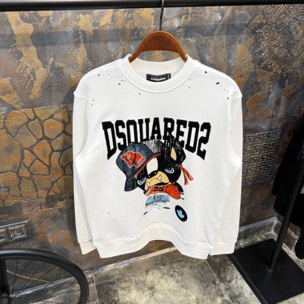 Dsquared2 Majica dugih rukava "White"